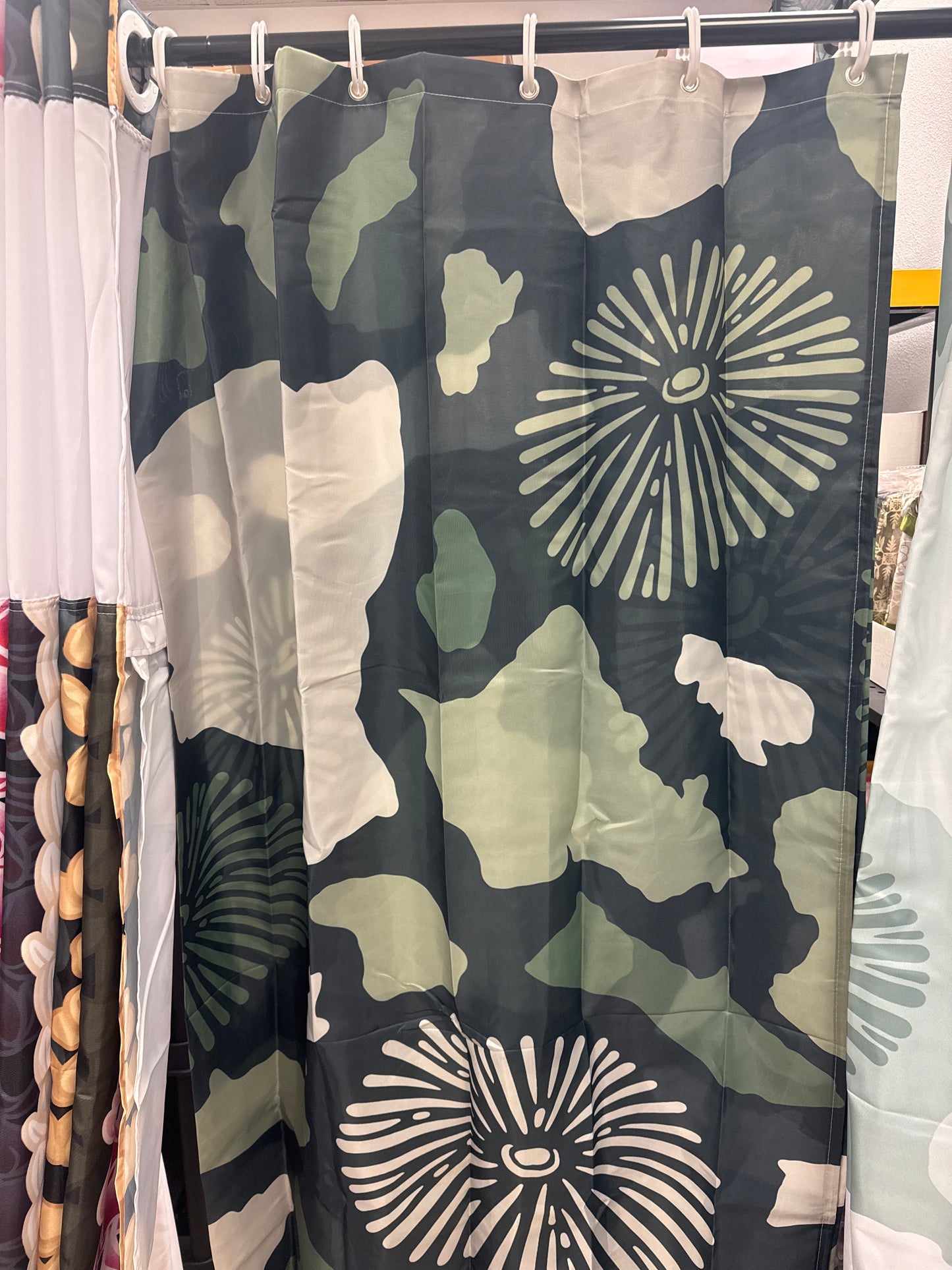 Island Camo Shower Curtains