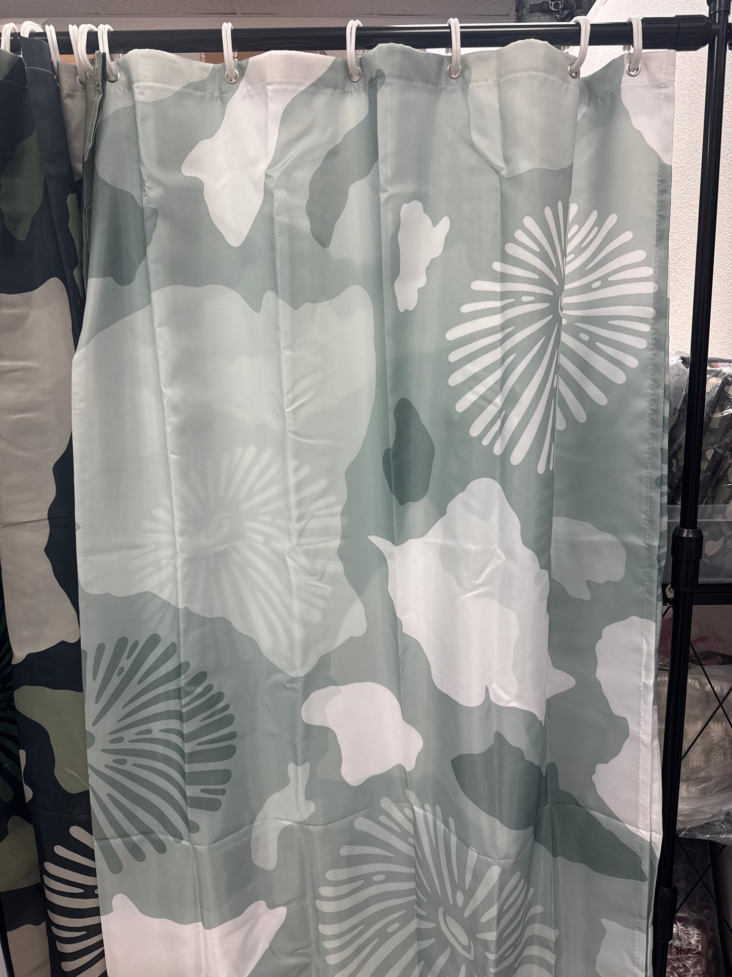 Island Camo Shower Curtains