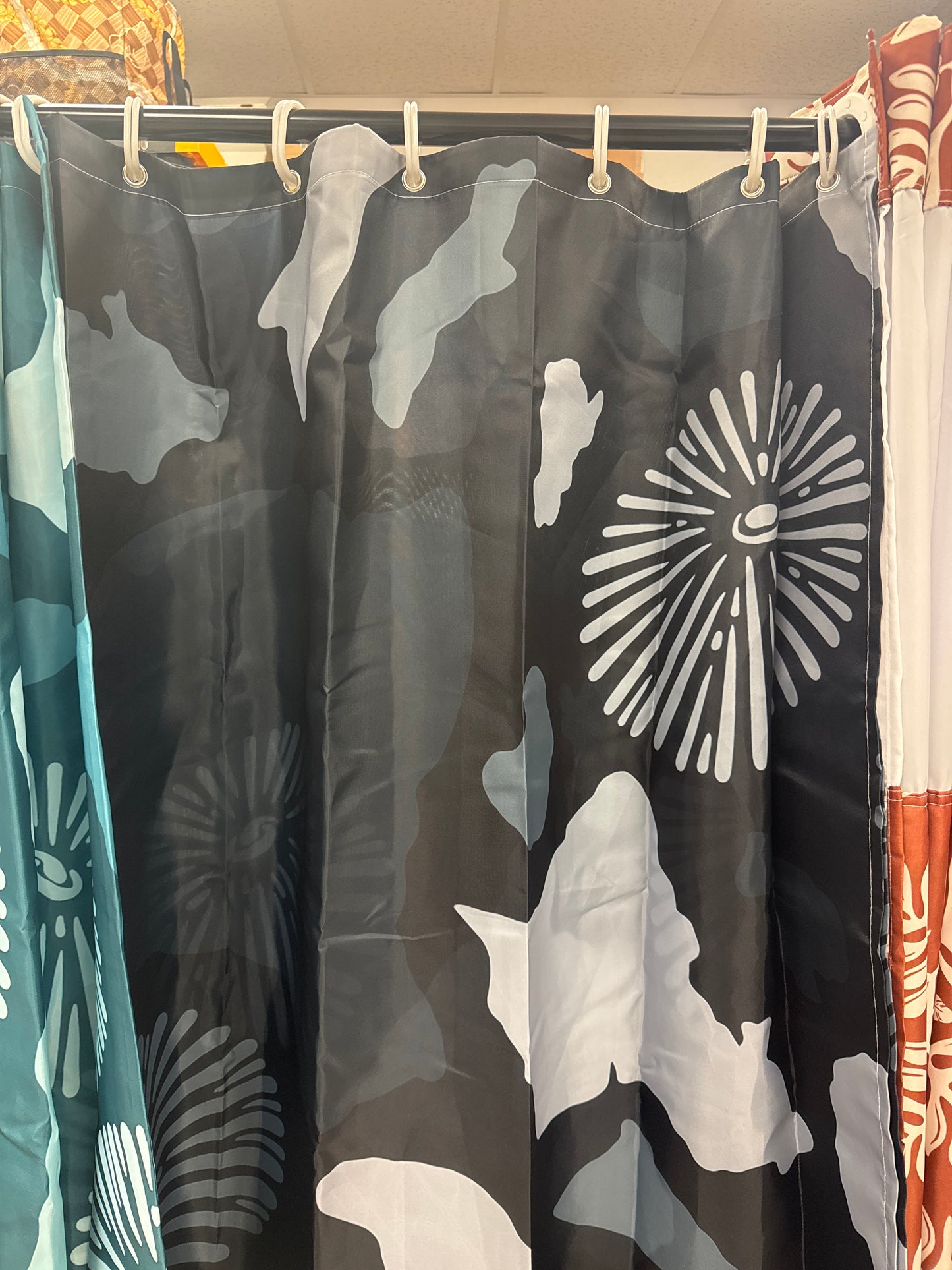 Island Camo Shower Curtains
