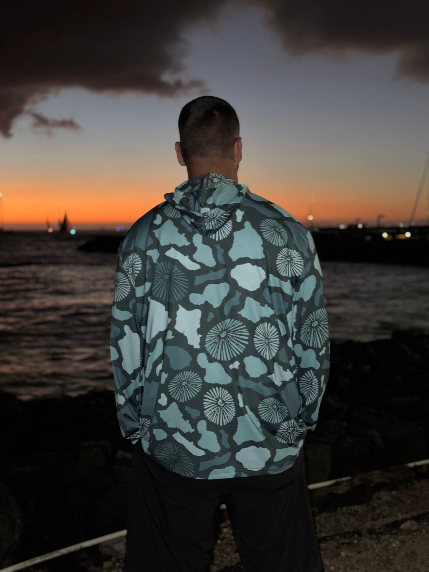 Island Camo Long Sleeve