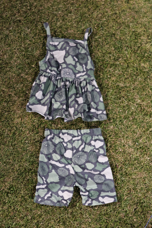 Island Camo Keiki 2 Piece