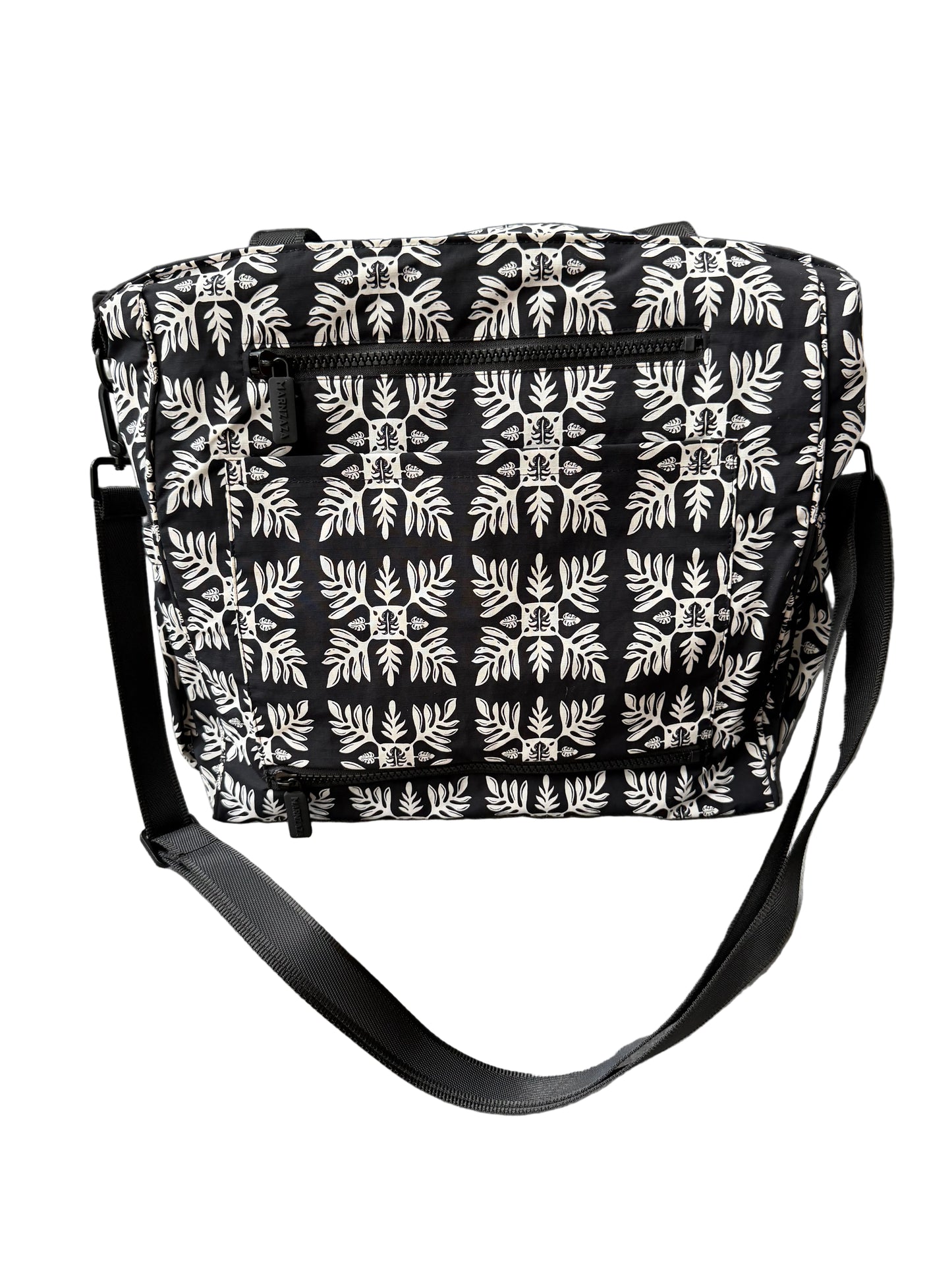 Black Quilt Tote Bag
