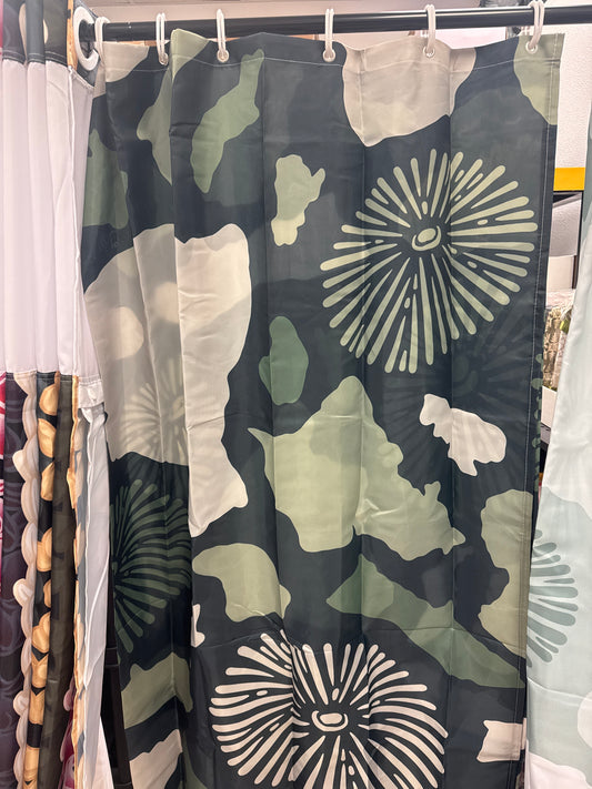Island Camo Shower Curtains