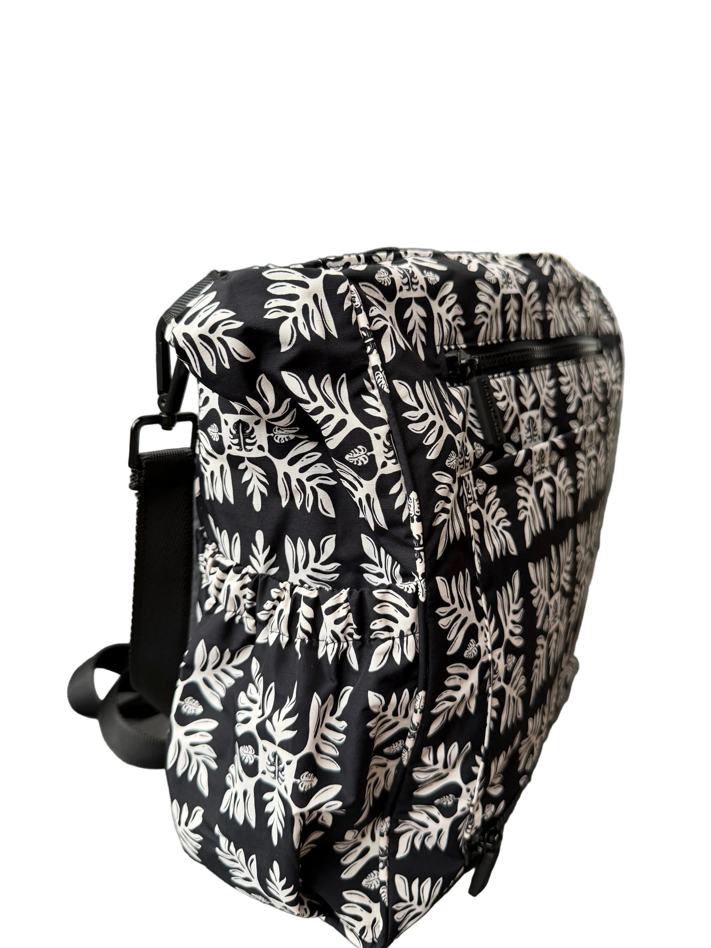 Black Quilt Tote Bag