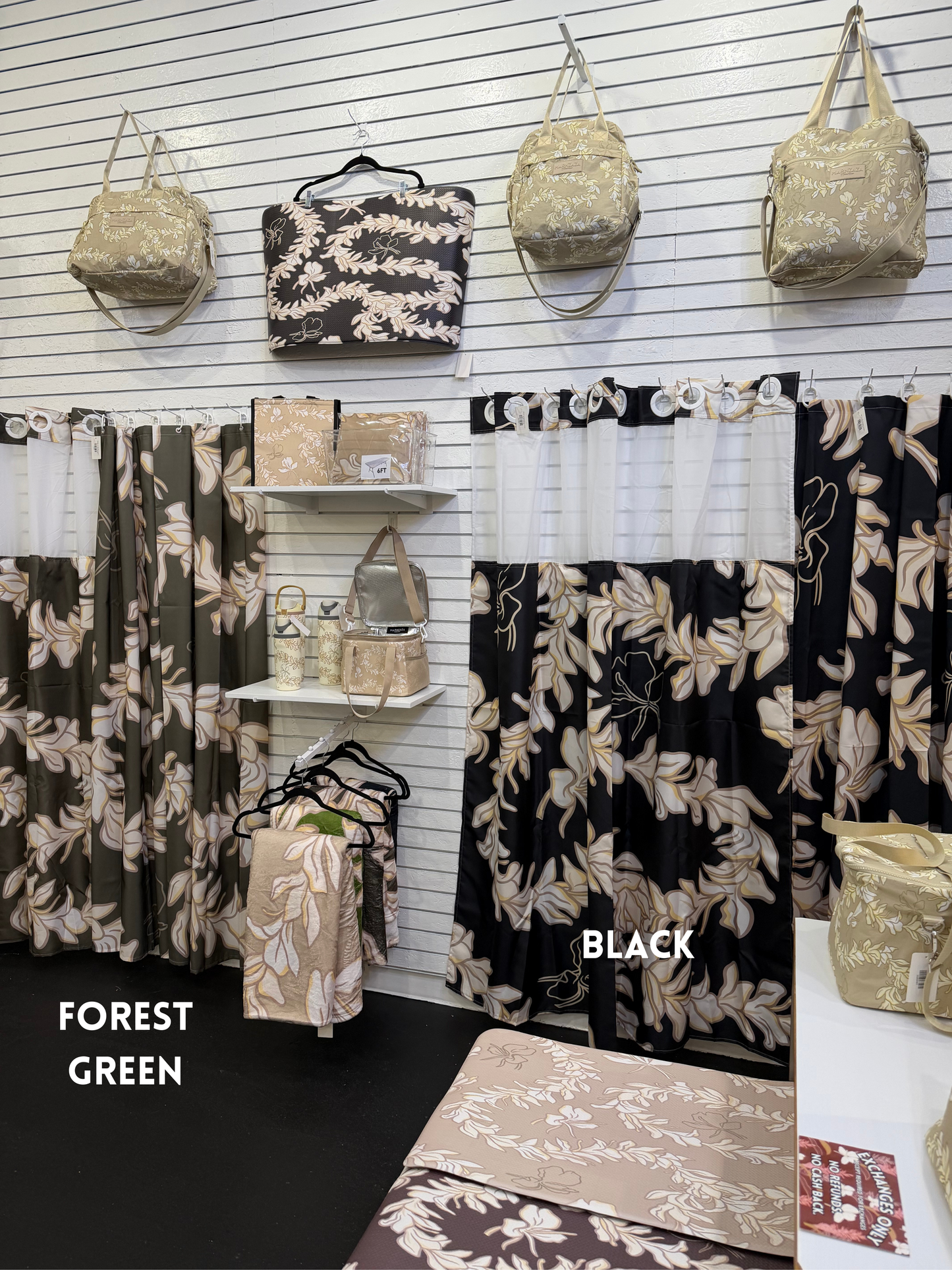 GinZer Lei Shower Curtain