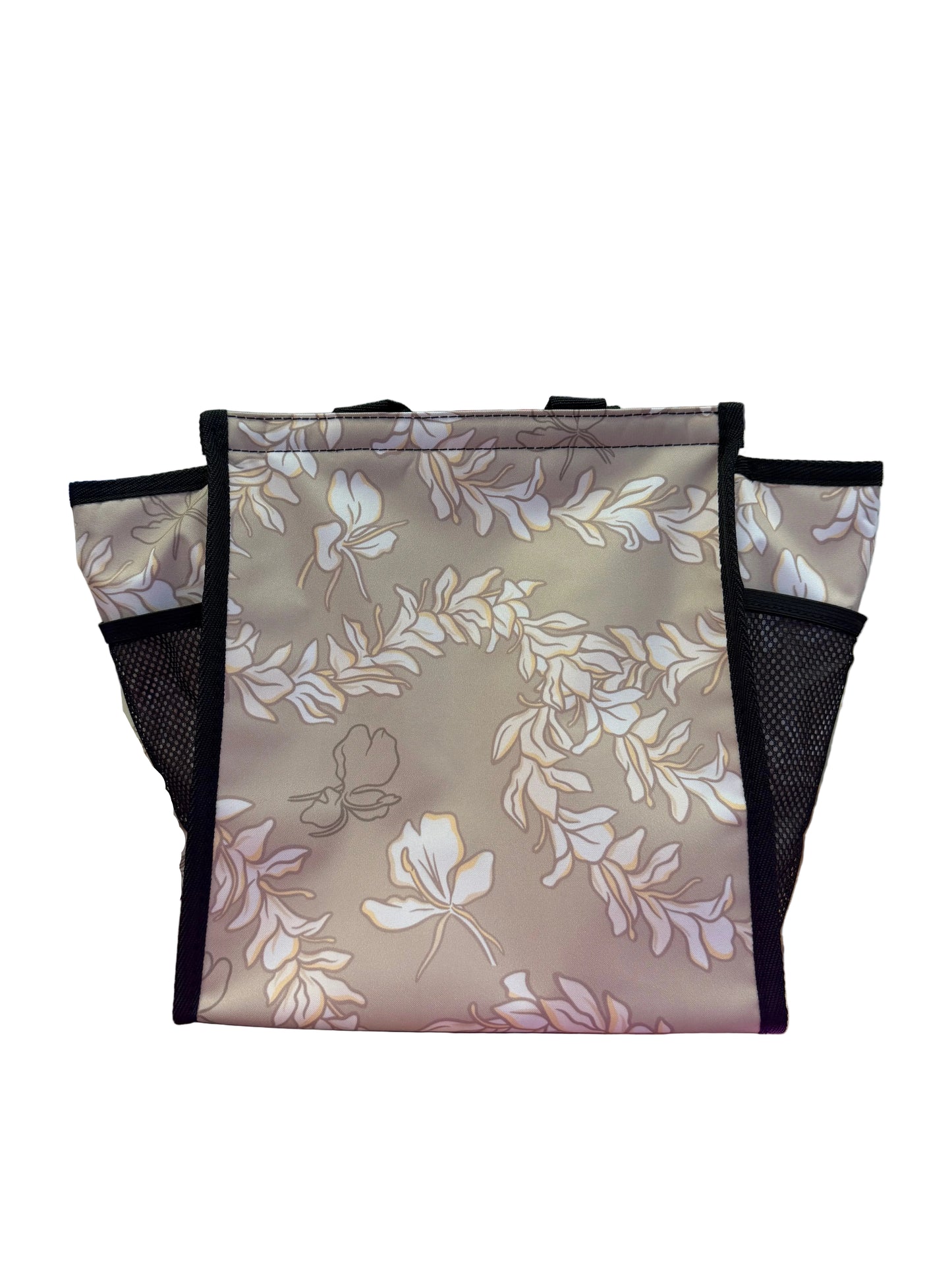 White GinZer Lei Lunch Bag