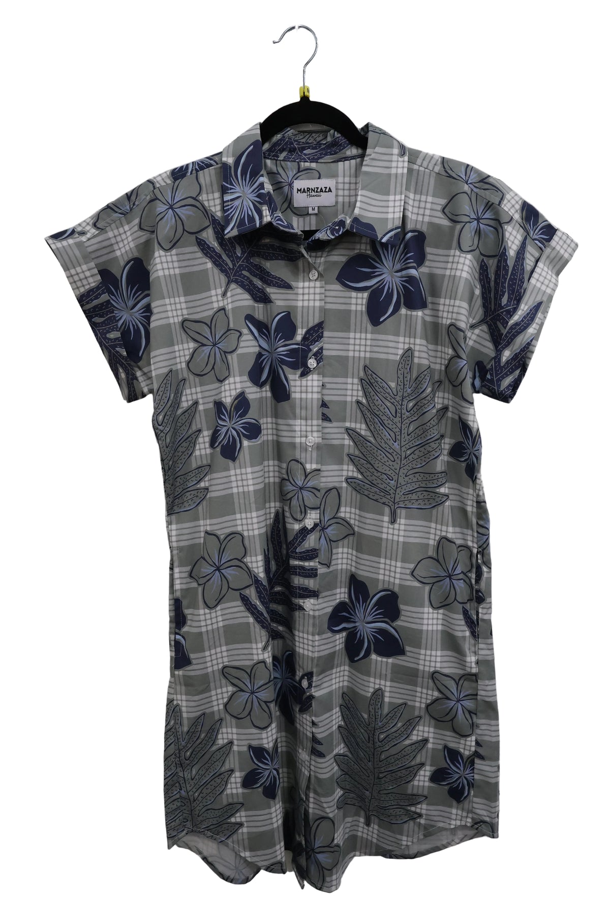 Plumeria & Lauae Shirt Dress