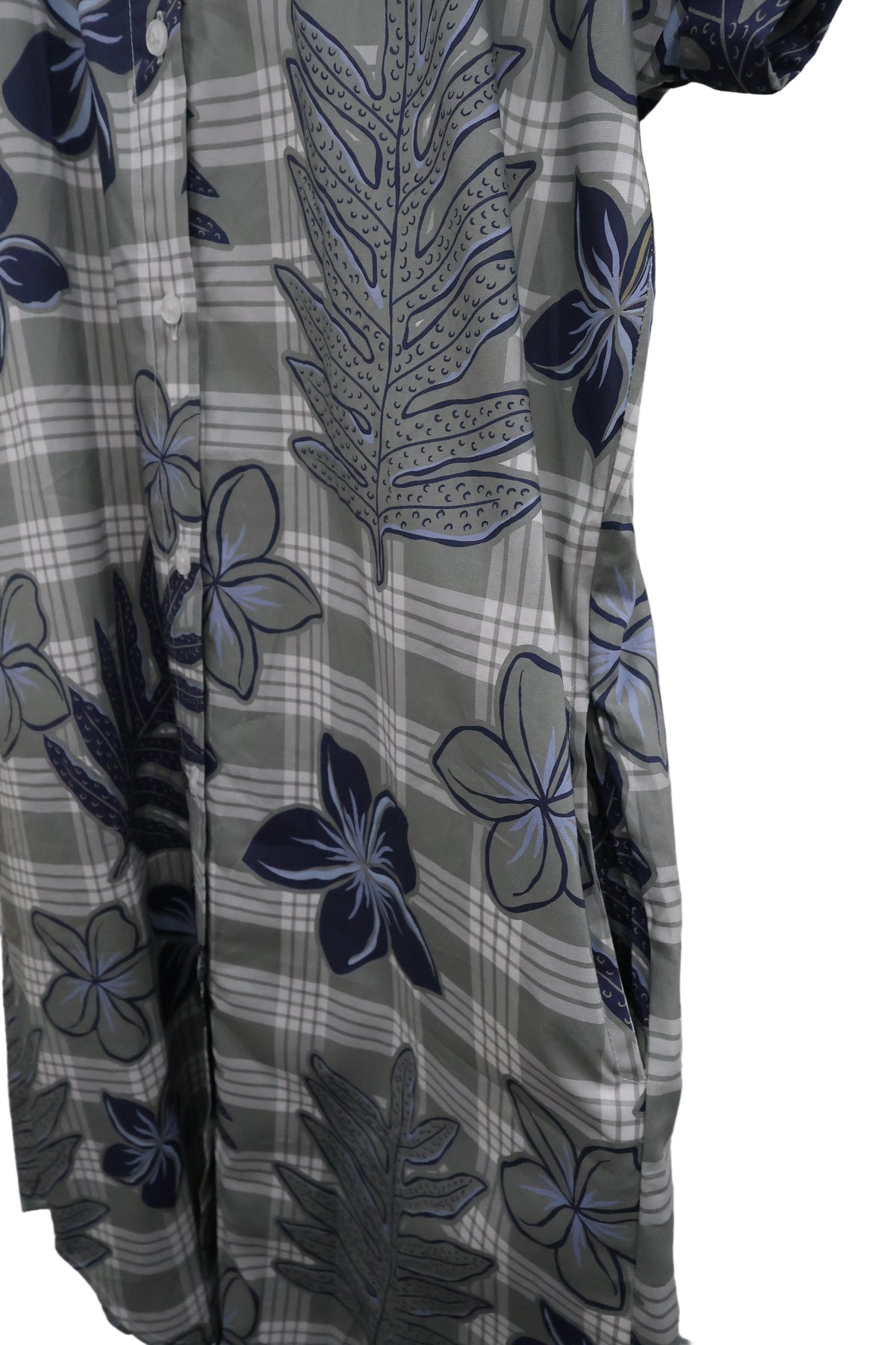 Plumeria & Lauae Shirt Dress