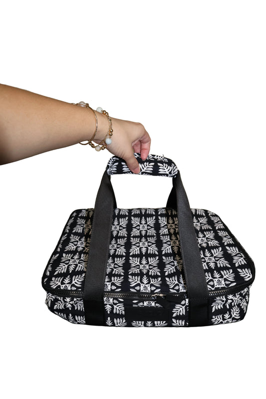 Black Quilt Ohana Take Out Cooler