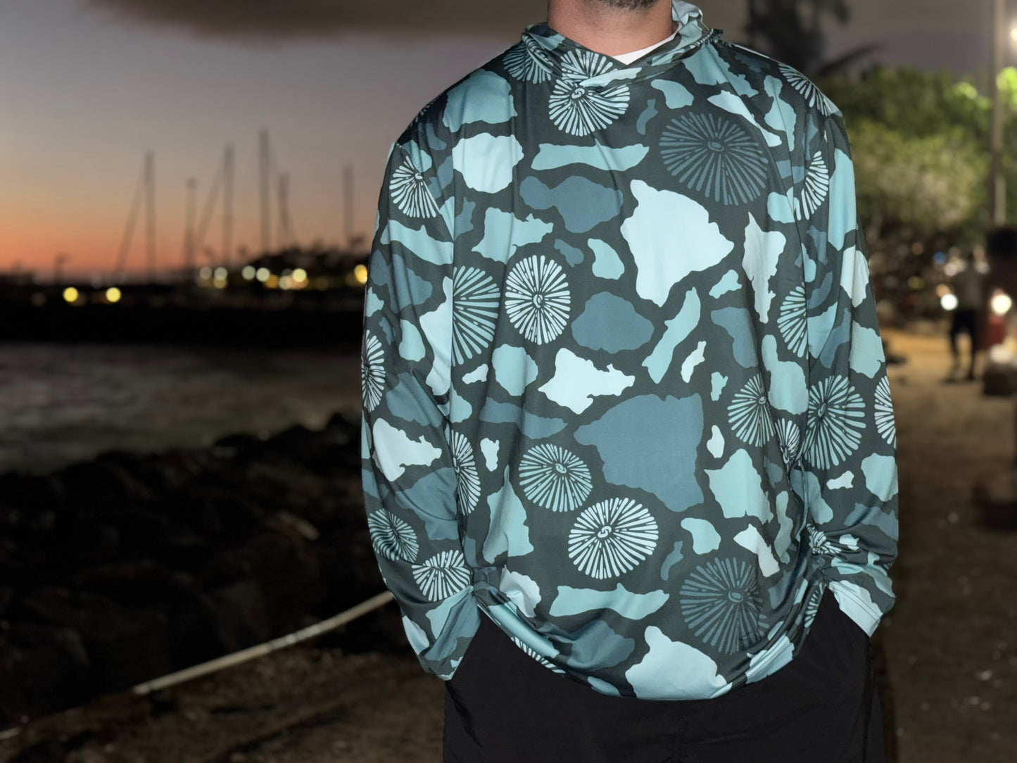 Island Camo Long Sleeve