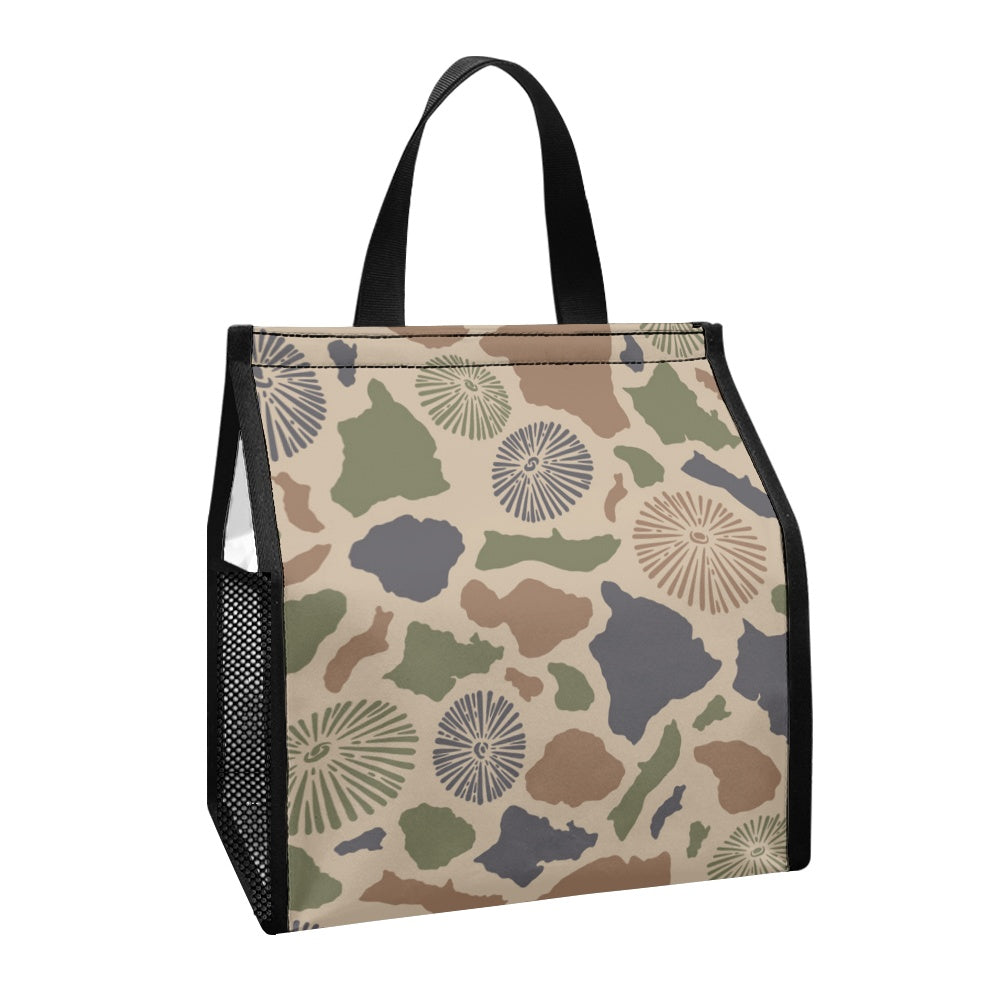 Island Camo Velcro Lunch Bag