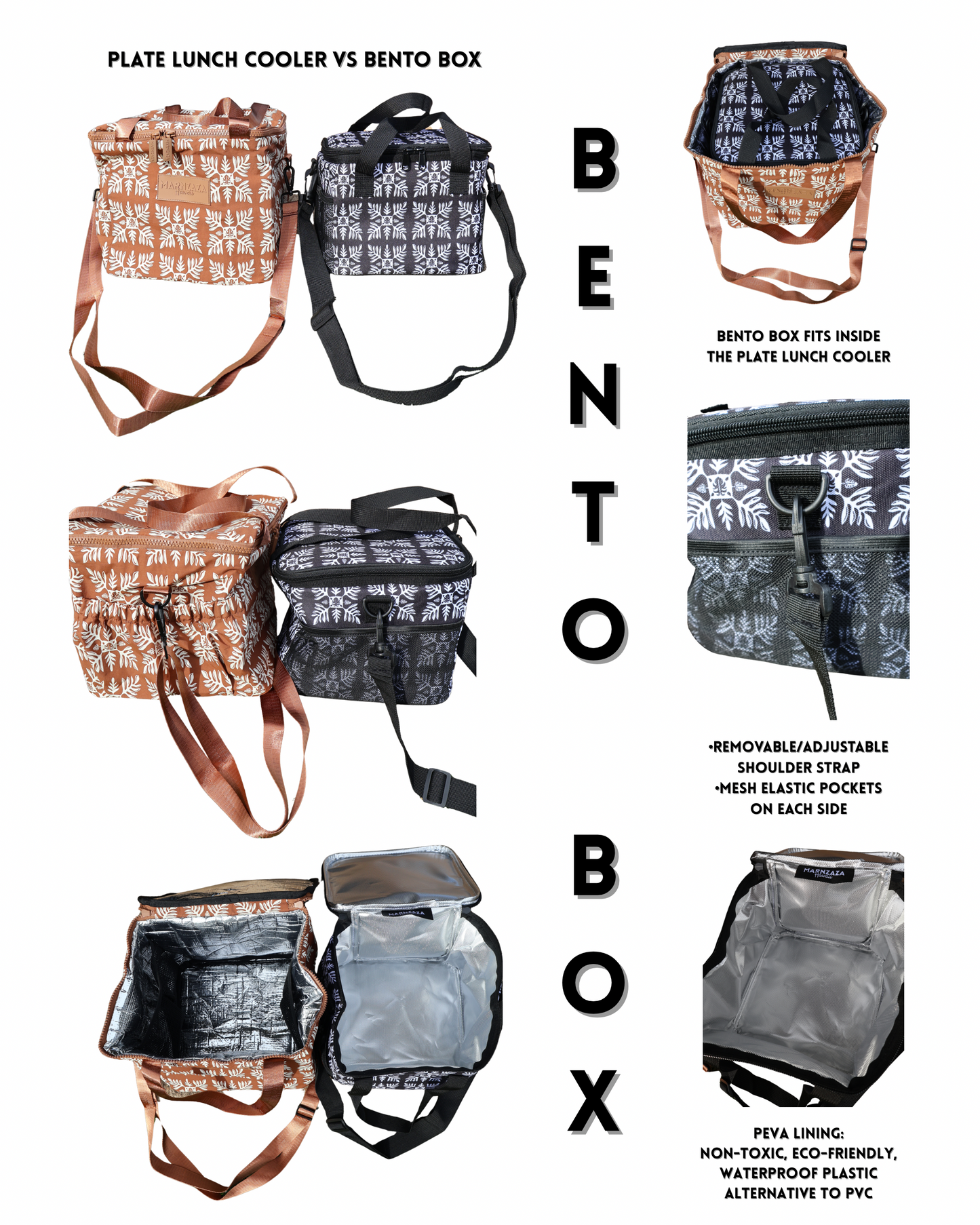 Black Quilt Bento Box