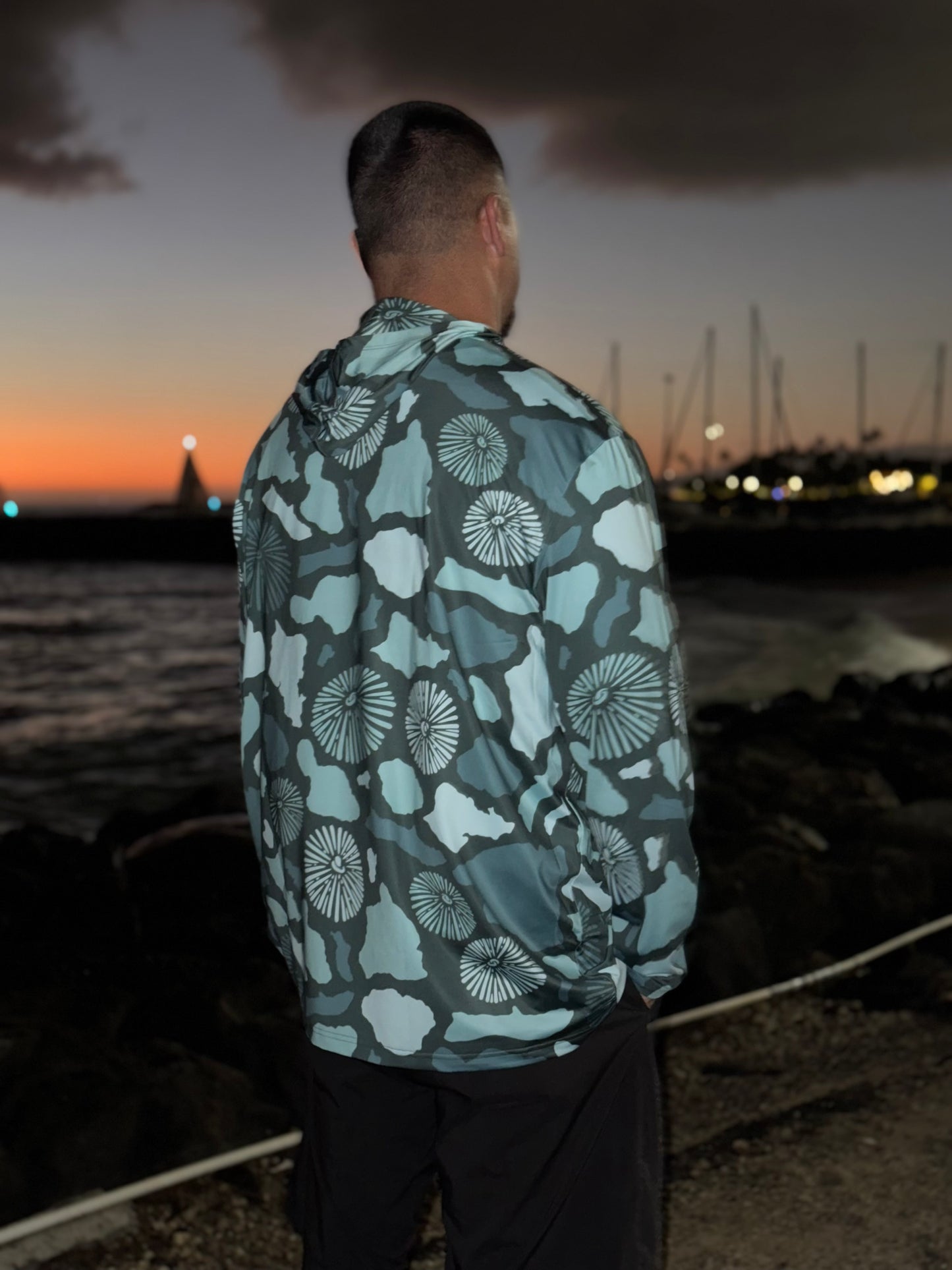 Island Camo Long Sleeve