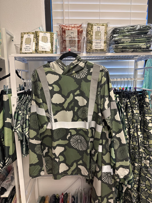 Green Island Camo Long Sleeve