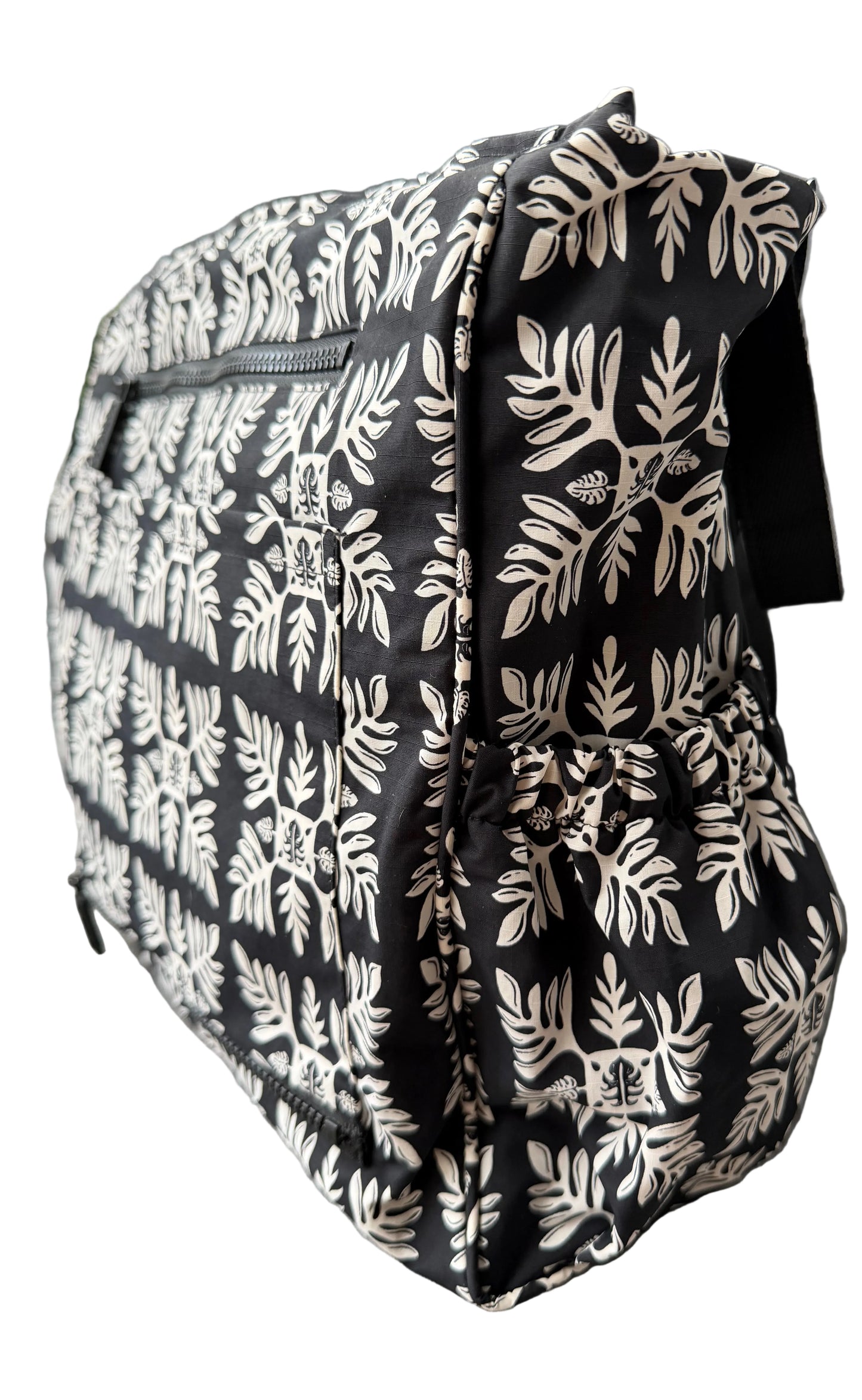 Black Quilt Tote Bag