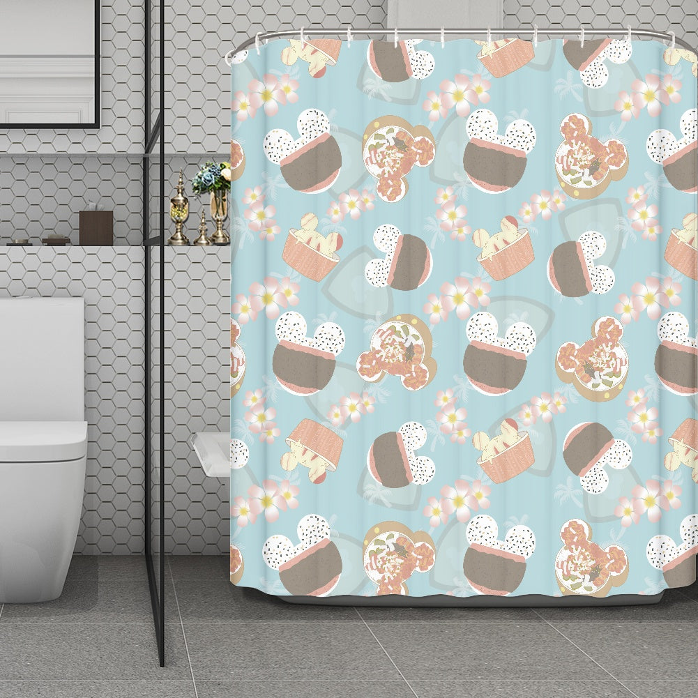 Mouse-subi Shower Curtain