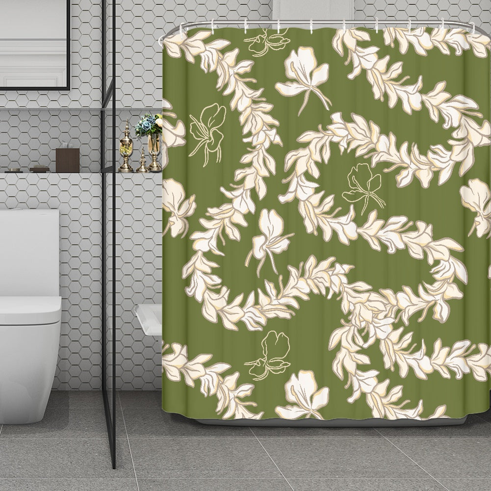 GinZer Lei Shower Curtain