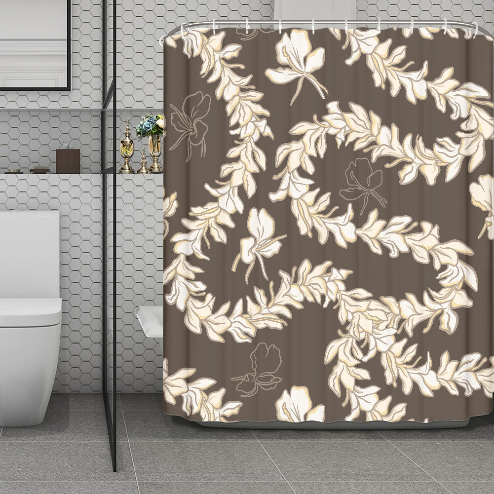 GinZer Lei Shower Curtain