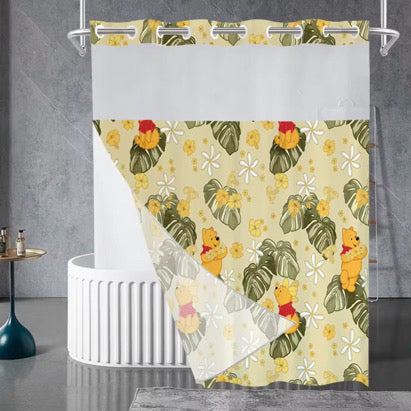 Hunneh Bear Shower Curtain