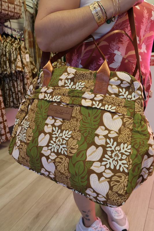 Re-Z Kuiki Brown Weekender