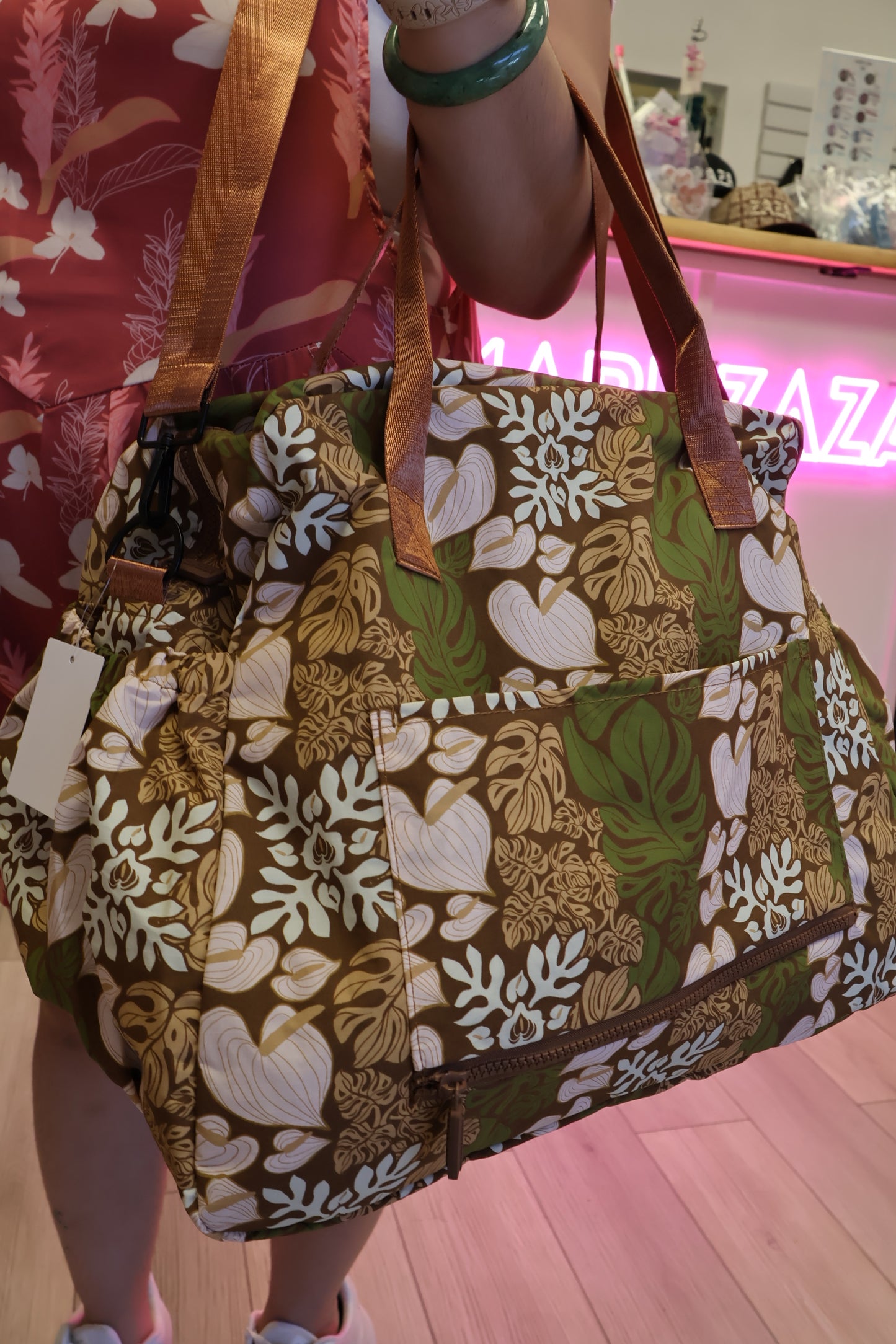Re-Z Kuiki Brown Weekender